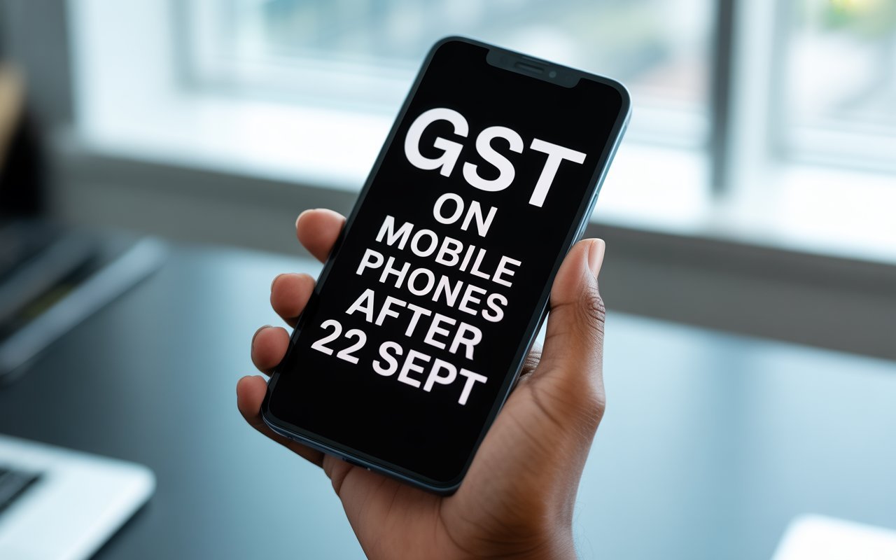 22 सितंबर 2025 के बाद मोबाइल फोन पर जीएसटी
