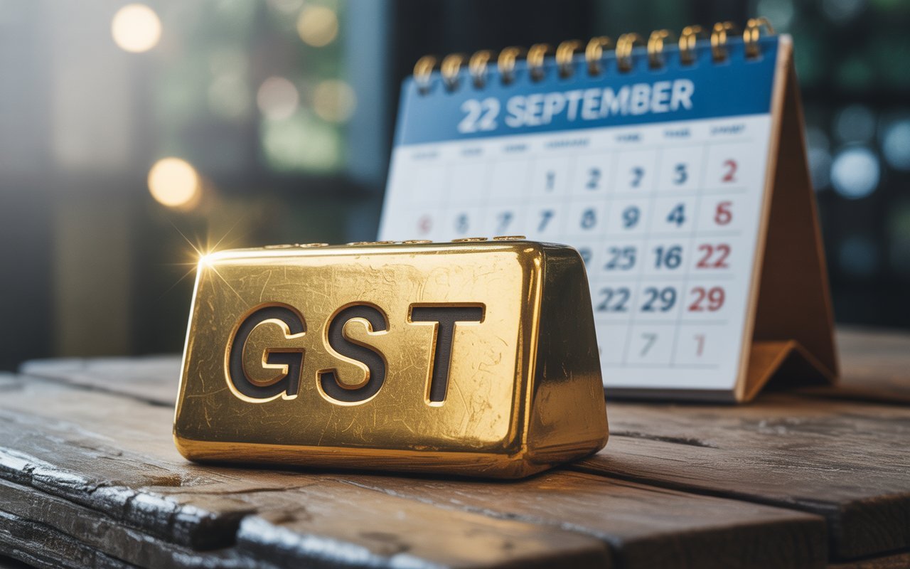 22 सितंबर के बाद सोने पर GST