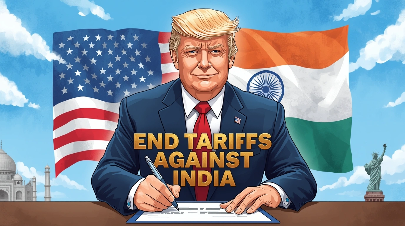 why trump need to end tariffs against India
