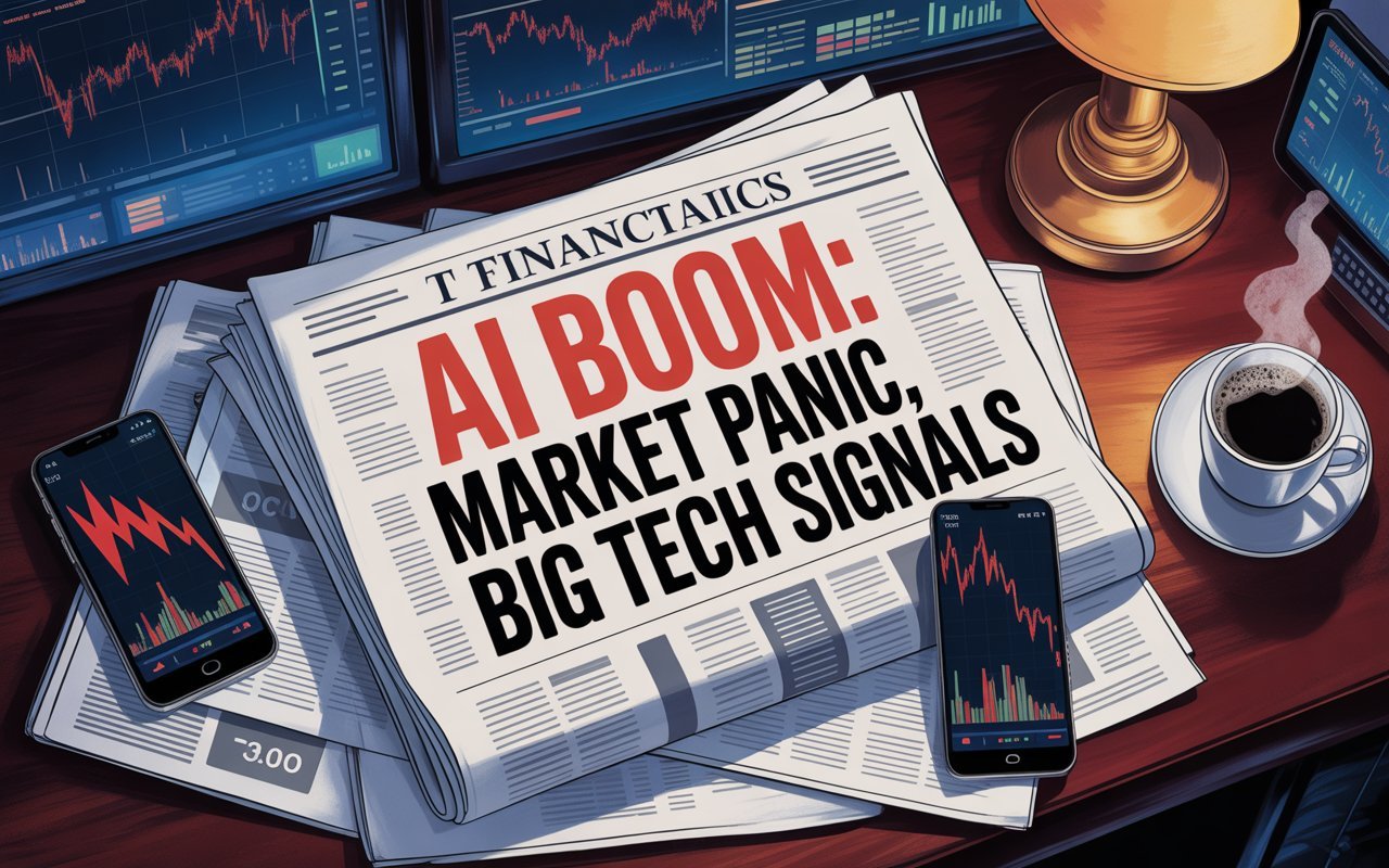 AI boom में गिरावट या बस दिखावटी panic?