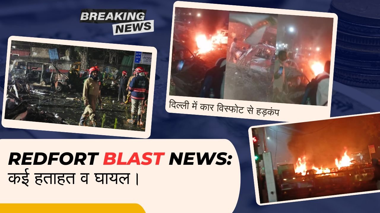 दिल्ली RedFort विस्फोट News